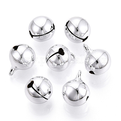 Подвески-колокольчики из латуни с вакуумным покрытием pvd X-KKB-R002-12mm-08-1