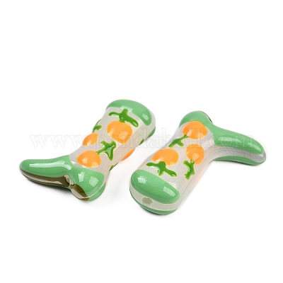 Бусины из стеклянной эмали LAMP-C020-02H-1