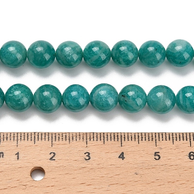 Природный советская амазонит бисер нитей G-C259-B08-8mm-1