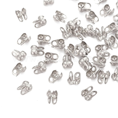 Наконечники бусин из нержавеющей стали марки 304 STAS-R063-19-1