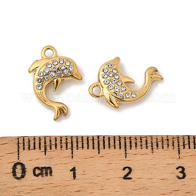 Нержавеющая сталь 304 с подвесками из хрустальных страз STAS-G358-05G-08-1