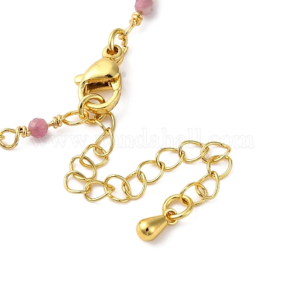 Цепи латуни ожерелье материалы KK-K337-13G-03-1