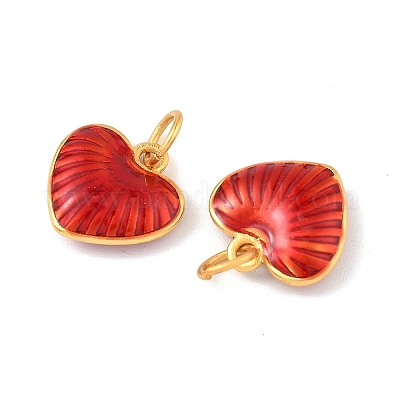 Латунь эмаль подвески&nbsp;KK-K364-25A-01-1