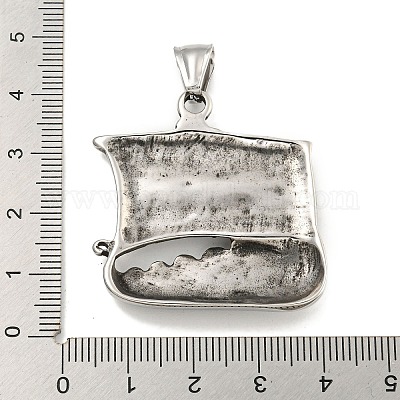 Подвески из хирургической нержавеющей стали 316 STAS-E212-155AS-1