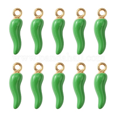 Подвески из эмали и сплава X1-ENAM-N054-70B-1