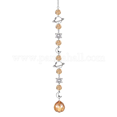 Подвеска-ловец солнца из хрусталя и латуни PW-WG89C1A-03-1