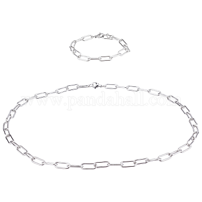 Цепочки из нержавеющей стали 304 со скрепками STAS-UN0012-44-1