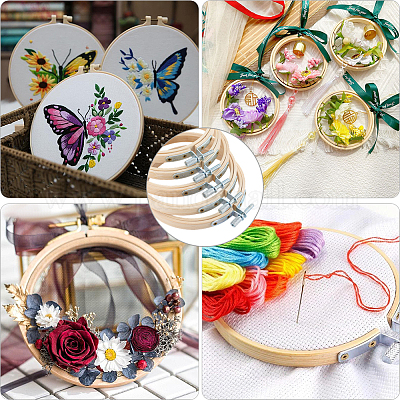 Бамбуковые пяльцы&nbsp;AJEW-WH20020-316A-1