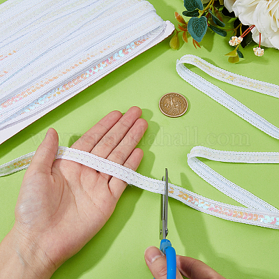 Пластиковая пайетка из ПВХ с эластичной отделкой OCOR-WH0085-36A-1