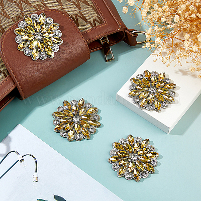 4 шт. аксессуары из пайеток и стразов FIND-FH0012-19C-1