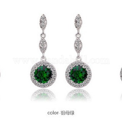 Orecchini strass ciondola ottone&nbsp;WG3B947-01-1