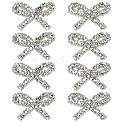 8 шт. стеклянные стразы для пришивания/приклеивания DIY-FG0007-65-1