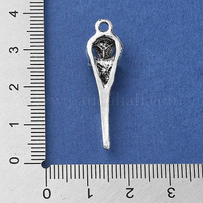 Тибетский стиль сплава подвески для Хэллоуина PALLOY-O002-10A-AS-1