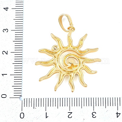 Подвески из латуни&nbsp;KK-H541-01G-02-1