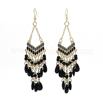 Серьги из сплава эмаль FS-WG9EBC6-05-1