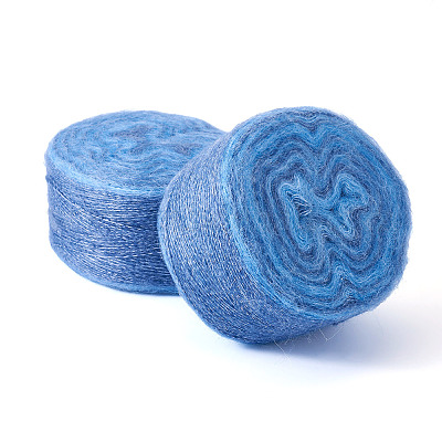 Сегментированная окрашенная пряжа для вязания DIY-TAC0033-03C-1