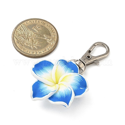 Подвесные украшения из полимерной глины ручной работы HJEW-JM04050-1