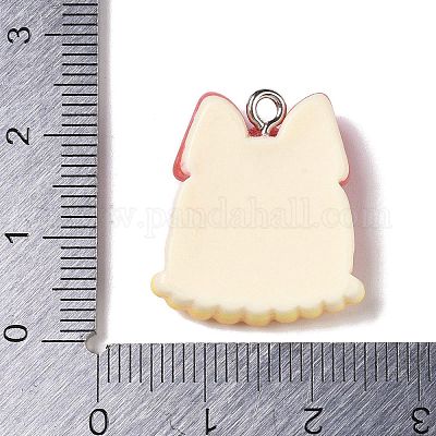 Подвески из непрозрачной смолы RESI-S403-03J-1