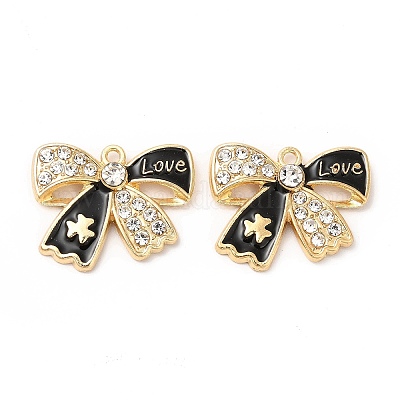 Подвески из эмали и сплава ENAM-C005-30G-01-1