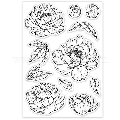 Пластиковые штампы пвх&nbsp;DIY-WH0167-57-0081-1