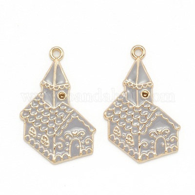 Подвески из эмали и сплава&nbsp;ENAM-E569-09-1