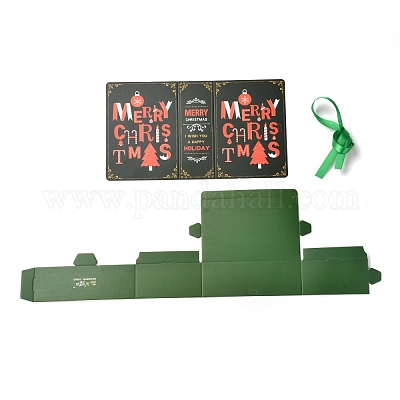 Рождественские складные подарочные коробки CON-M007-03-1