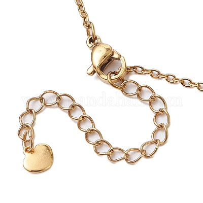 Натуральный зеленый авантюрин кулон клевер ожерелья клевер NJEW-JN05102-01-1