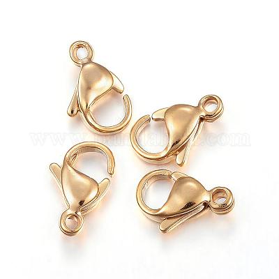 Ионное покрытие (ip) застежки-лобстеры из нержавеющей стали 304 STAS-H353-G-02G-1