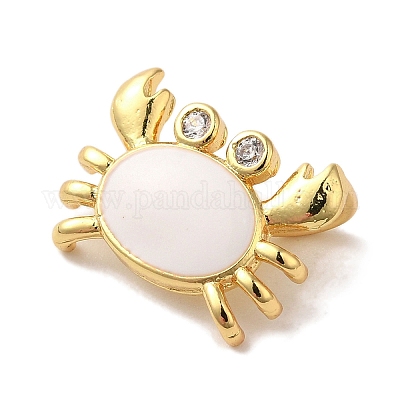 Стойки обшивки латунь микро проложить Циркон подвеску KK-U027-12-04G-1