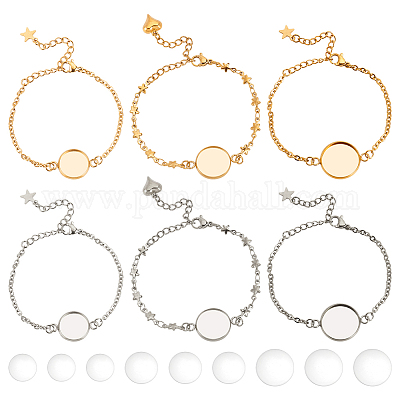 Набор для самостоятельного изготовления браслетов-куполов DIY-NB0009-79-1