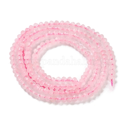 Природного розового кварца нитей бисера G-N342-22-1