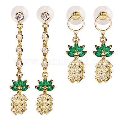 DIY серьги решений DIY-SC0004-08G-1