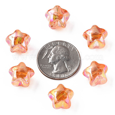 Прозрачные акриловые пуговицы с 1 отверстием MACR-S373-129-C04-1