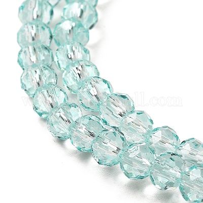 Прозрачная краска для запекания стеклянные бусины нити DGLA-A034-T4mm-D01-1