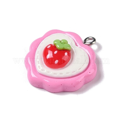 Подвески из непрозрачной смолы RESI-S403-04E-1