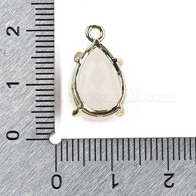 Ограненные подвески из натуральных кристаллов кварца G-M431-16G-04-1