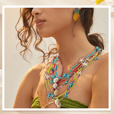 5 шт. 5 цвета NJEW-CY0001-04-1