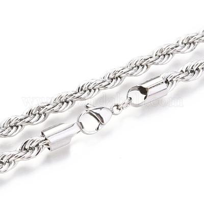 Не тускнеющие цепочки из нержавеющей стали 304 NJEW-F226-03P-10-1
