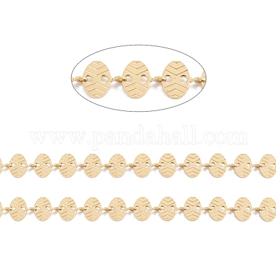 Цепи из нержавеющей стали 304 с овальными звеньями CHS-M004-13G-1