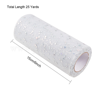 Wholesale Glitter Sequin Deco Mesh Ribbons 