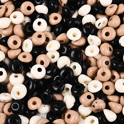 Непрозрачные акриловые бусины OACR-N150-05B-1