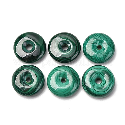 Природного малахита подвески G-D312-02-1