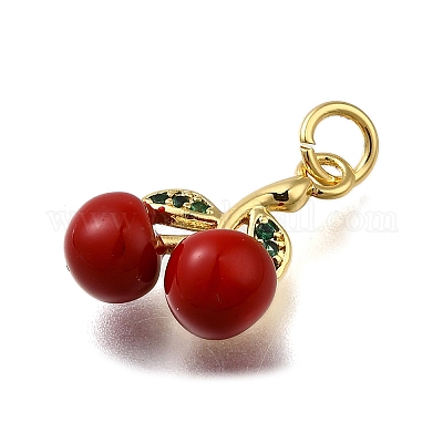 Латунные микро проложить кубического циркония подвески KK-S515-065G-1