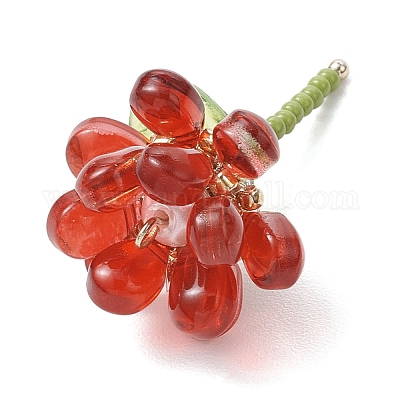 Прозрачные стеклянные подвески PALLOY-MZ00732-02-1