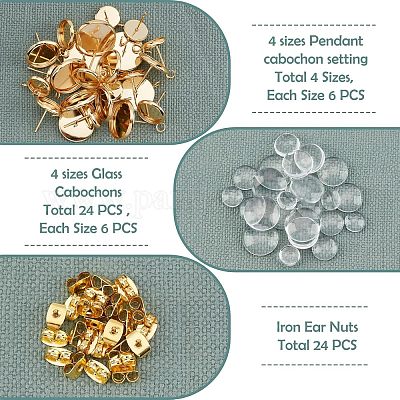 Набор для изготовления серег своими руками DIY-UN0002-80-1