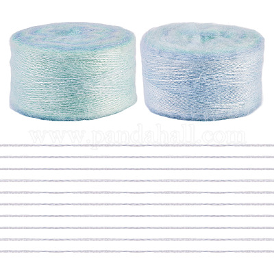 Сегментированная окрашенная пряжа для вязания DIY-TAC0033-03H-1