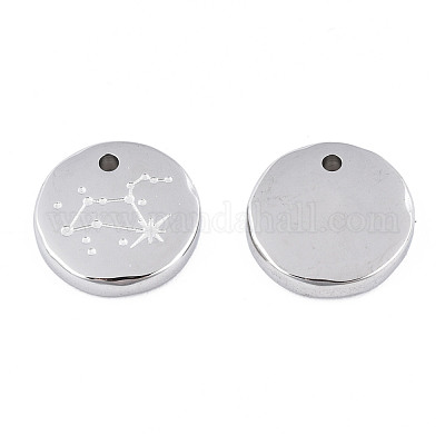 Не тускнеющие подвески из хирургической нержавеющей стали 316 STAS-S116-418H-P-1