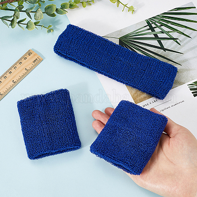 Рукава на локтях и повязка на голову из полиэстера AJEW-WH20010-49A-1