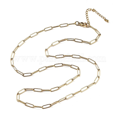 Цепочки-скрепки из нержавеющей стали 304 NJEW-T016-07G-1