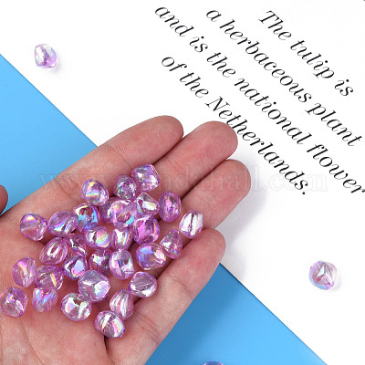 Прозрачные акриловые бусины MACR-S373-131-C06-1